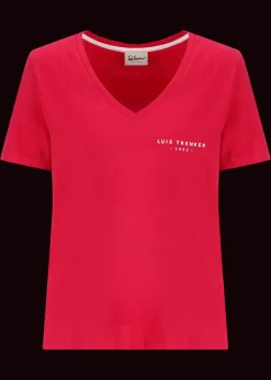 Damen Luis Trenker Basic T-Shirt Aus Baumwolle Lucarla