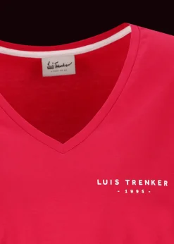 Damen Luis Trenker Basic T-Shirt Aus Baumwolle Lucarla