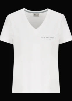 Damen Luis Trenker Basic T-Shirt Aus Baumwolle Lucarla