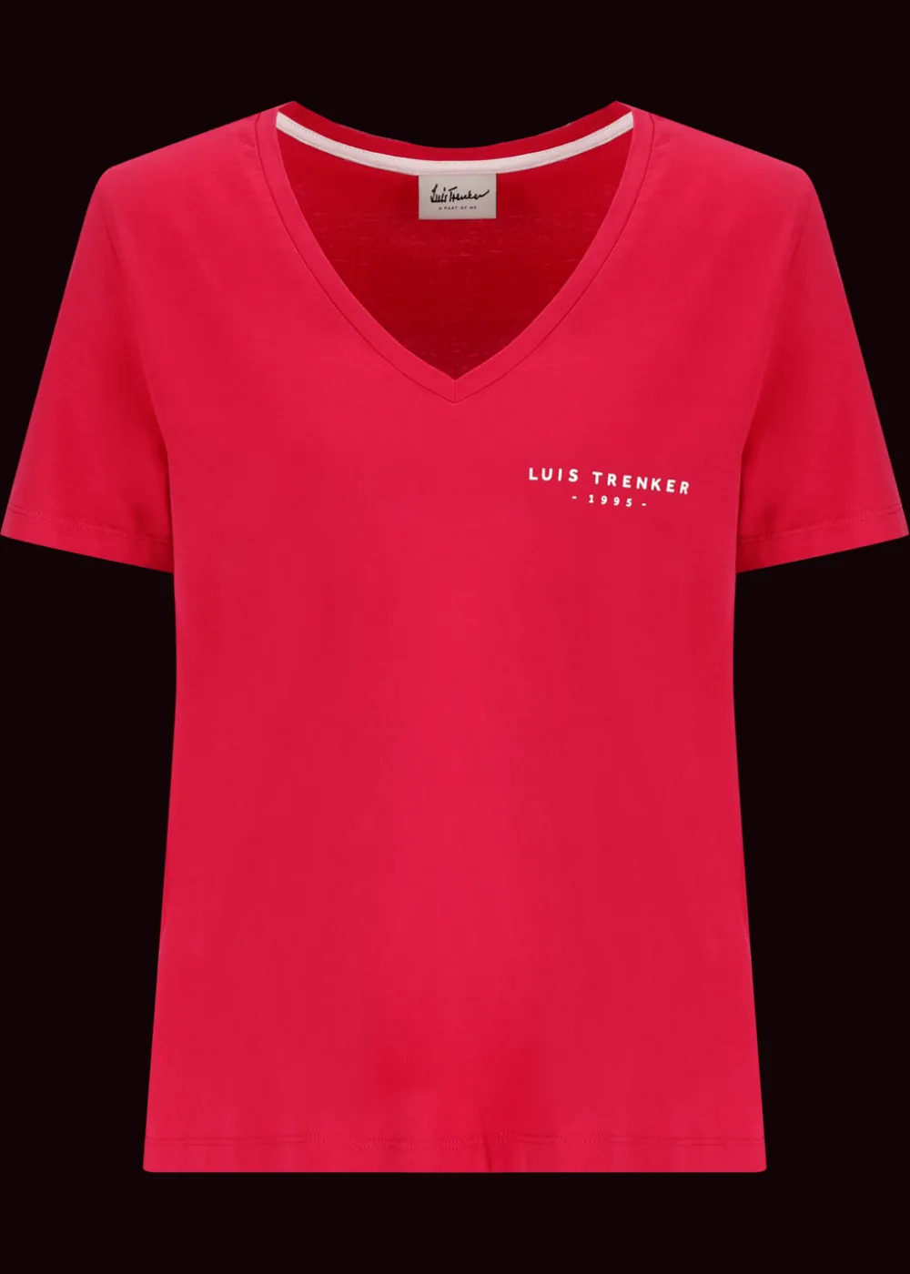 Damen Luis Trenker Basic T-Shirt Aus Baumwolle Lucarla