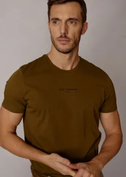 Herren Luis Trenker Basic T-Shirt Aus Baumwolle Lucarlo