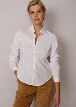 Damen Luis Trenker Baumwollbluse Lubernardette