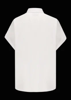 Damen Luis Trenker Baumwollbluse Mit Kurzen Ärmeln Luflora