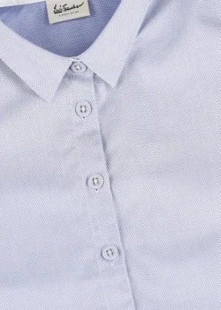 Damen Luis Trenker Baumwollbluse Mit Kurzen Ärmeln Luflora