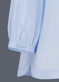 Damen Luis Trenker Baumwollbluse Mit Plastron Lufausta