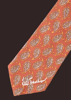 Herren Luis Trenker Baumwollkrawatte Luachille