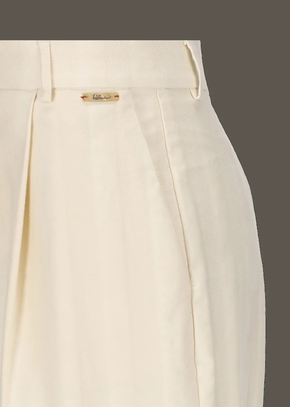 Damen Luis Trenker Baumwoll-Leinen-Hose Im Carrot Fit Luloretta