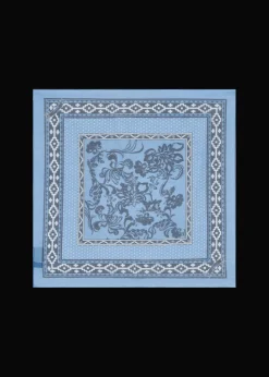 Damen/Herren Luis Trenker Baumwoll-Seiden-Tuch Mit Print Lufinley