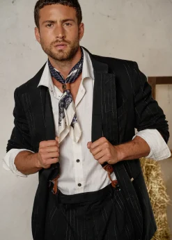 Damen/Herren Luis Trenker Bedrucktes Seidentuch Lufinley