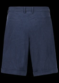 Herren Luis Trenker Bermuda-Shorts Aus Leinen Lubartl