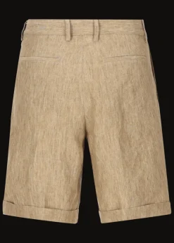 Herren Luis Trenker Bermuda-Shorts Aus Leinen Lubartl