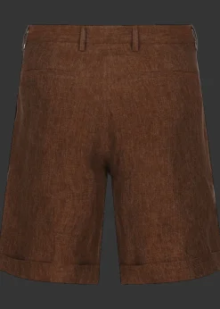 Herren Luis Trenker Bermuda-Shorts Aus Leinen Lubartl