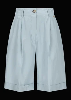 Damen Luis Trenker Bermuda-Shorts Aus Seide Und Baumwolle Lulucia