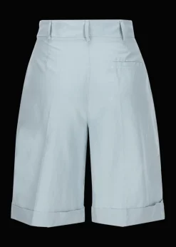 Damen Luis Trenker Bermuda-Shorts Aus Seide Und Baumwolle Lulucia