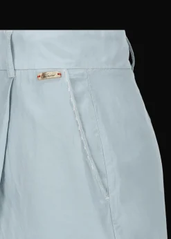 Damen Luis Trenker Bermuda-Shorts Aus Seide Und Baumwolle Lulucia