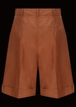 Damen Luis Trenker Bermuda-Shorts Aus Seide Und Baumwolle Lulucia