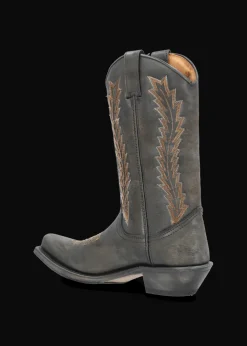 Herren Luis Trenker Bestickter Cowboy-Stiefel Aus Leder Lucamp