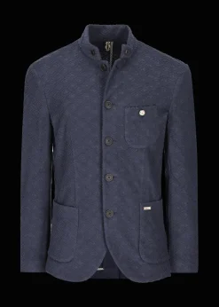 Herren Luis Trenker Blazer Aus Baumwollfrottee Lusandro