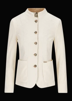 Damen Luis Trenker Blazer Aus Baumwollfrottee Luranda