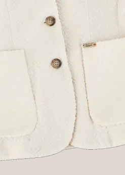 Damen Luis Trenker Blazer Aus Baumwollfrottee Luranda