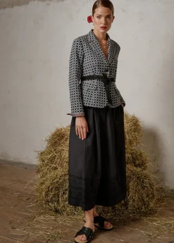 Damen Luis Trenker Blazer Aus Baumwolljacquard Luramona