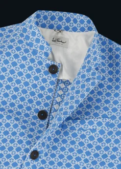 Herren Luis Trenker Blazer Aus Baumwolljacquard Lusandretto