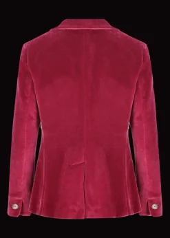 Damen Luis Trenker Blazer Aus Samt-Jersey Lurania