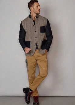 Herren Luis Trenker Blazer Im Materialmix Lurobert