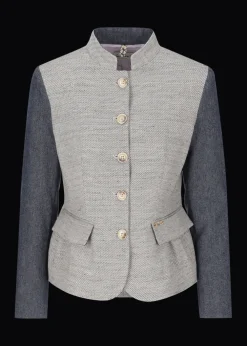 Damen Luis Trenker Blazer Im Materialmix Lurosina