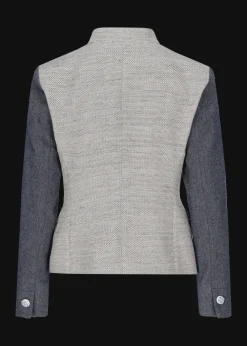 Damen Luis Trenker Blazer Im Materialmix Lurosina