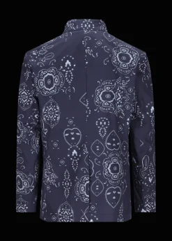 Herren Luis Trenker Blazer Mit Bandanaprint Lusandretto