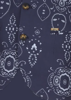 Herren Luis Trenker Blazer Mit Bandanaprint Lusandretto