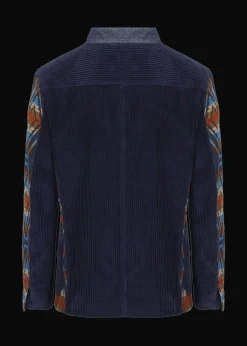 Herren Luis Trenker Blazer Mit Ethno-Muster Lugionas