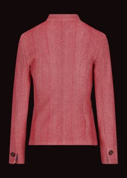 Damen Luis Trenker Blazer Mit Fischgrätmuster Luranda