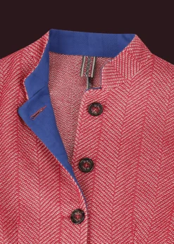 Damen Luis Trenker Blazer Mit Fischgrätmuster Luranda