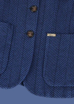 Damen Luis Trenker Blazer Mit Fischgrätmuster Luranda