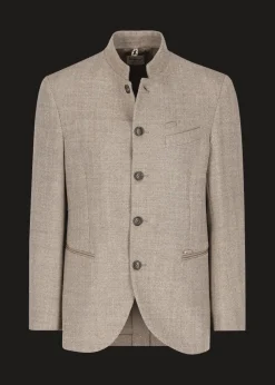 Herren Luis Trenker Blazer Mit Fischgrätmuster Lusandretto