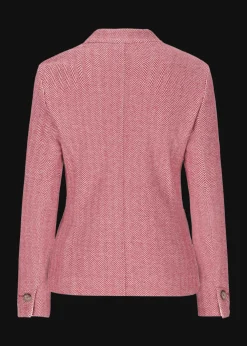 Damen Luis Trenker Blazer Mit Fischgrätmuster Luranda