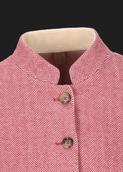 Damen Luis Trenker Blazer Mit Fischgrätmuster Luranda