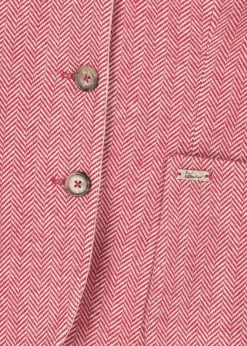 Damen Luis Trenker Blazer Mit Fischgrätmuster Luranda