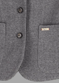 Damen Luis Trenker Blazer Mit Fischgrätmuster Luranda