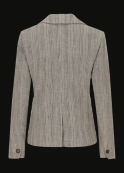 Damen Luis Trenker Blazer Mit Fischgrätmuster Lurosella