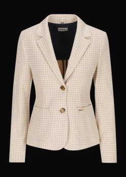 Damen Luis Trenker Blazer Mit Hahnentrittmuster Lurabea