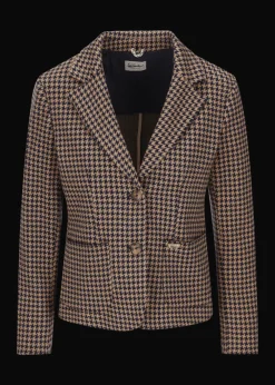Damen Luis Trenker Blazer Mit Hahnentrittmuster Lurabea