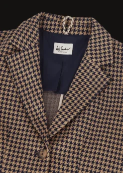 Damen Luis Trenker Blazer Mit Hahnentrittmuster Lurabea