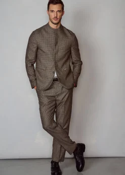 Herren Luis Trenker Blazer Mit Hahnentrittmuster Lupatrick