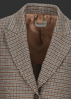 Damen Luis Trenker Blazer Mit Hahnentrittmuster Lurania