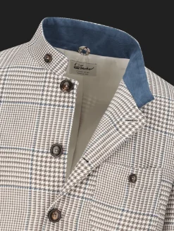 Herren Luis Trenker Blazer Mit Hahnentrittmuster Lusandro