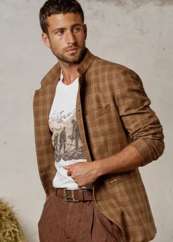 Herren Luis Trenker Blazer Mit Karomuster Lusandretto