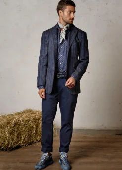 Herren Luis Trenker Blazer Mit Streifenmuster Lustefan